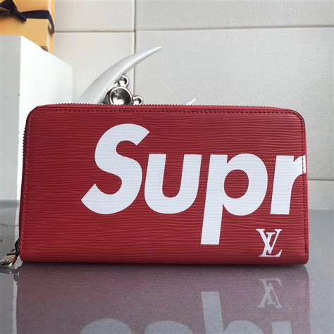 louis vuitton supreme zip wallet